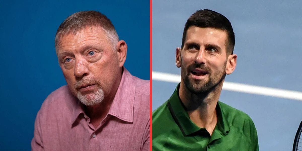 Boris Becker (left), Novak Djokovic (right), Sources: Getty