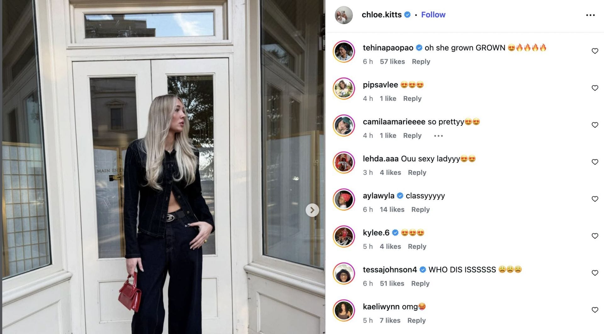 Poďakovanie: Instagram (@chloe.kitts)