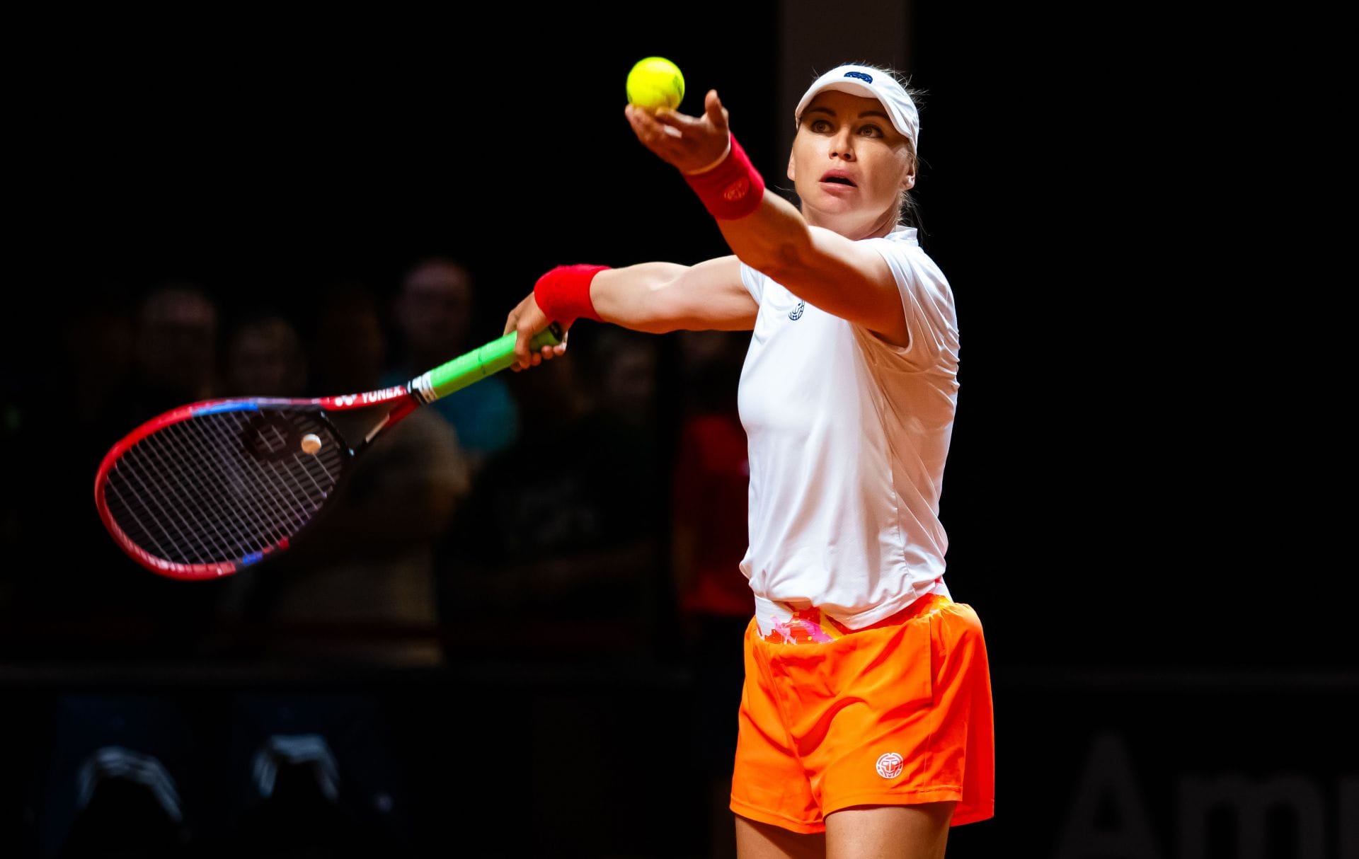 Zvonareva at the Porsche Tennis Grand Prix Stuttgart 2024 - Previews - Source: Getty