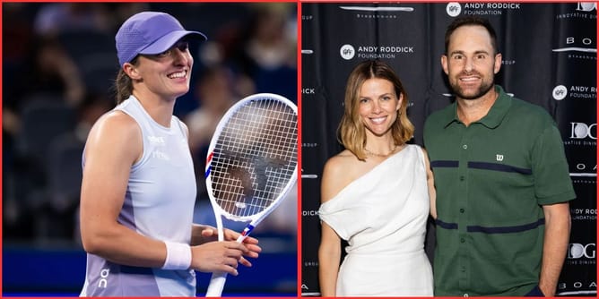 Tennis News Roundup: Iga Swiatek's father makes rare appearance at beachside Mauritius vacation; Andy Roddick & wife Brooklyn Decker soak in the joy with daughter Stevie's special dance