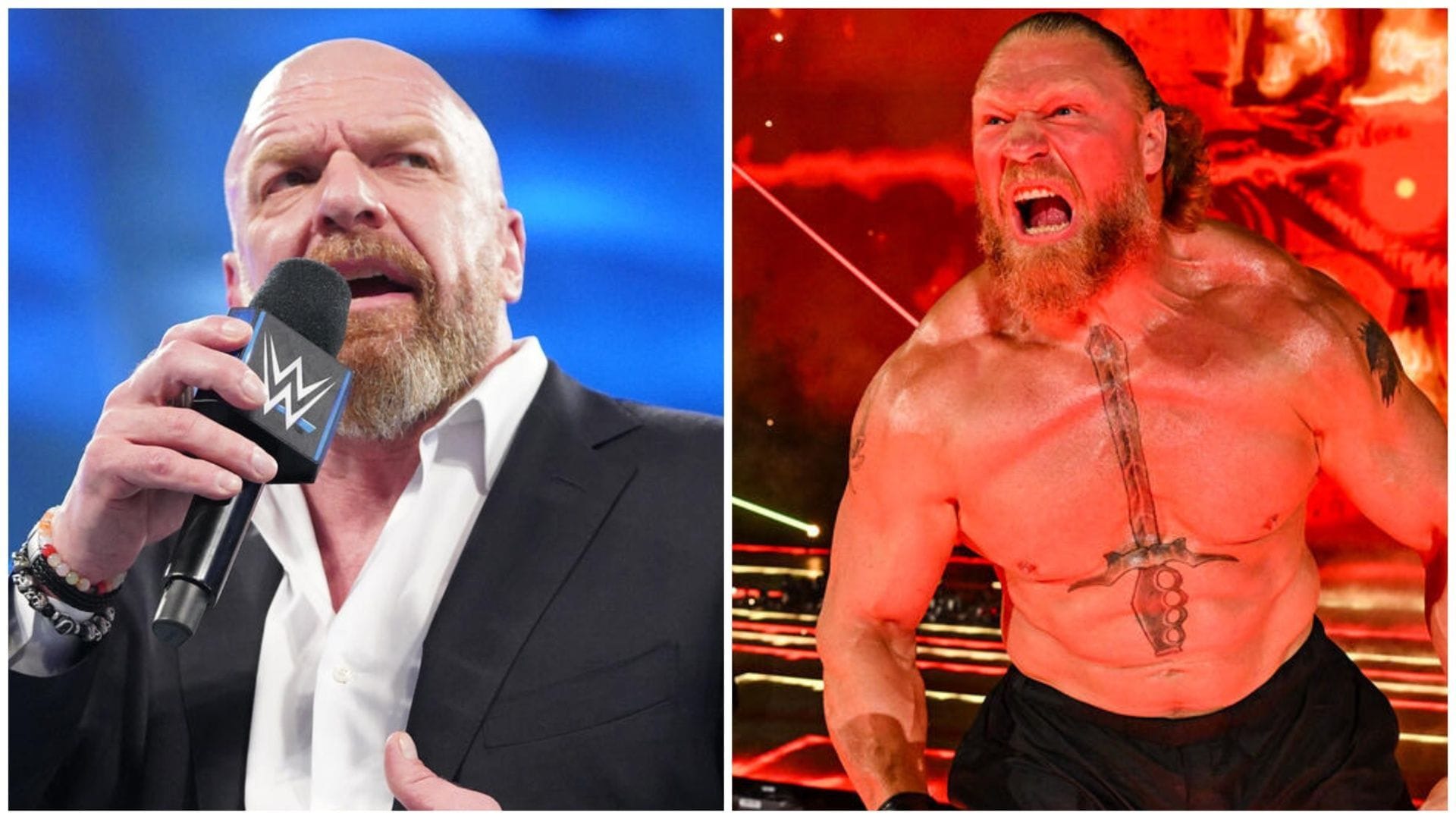 "The Ultimate Destroyer" - Triple H compares new WWE star to Brock Lesnar