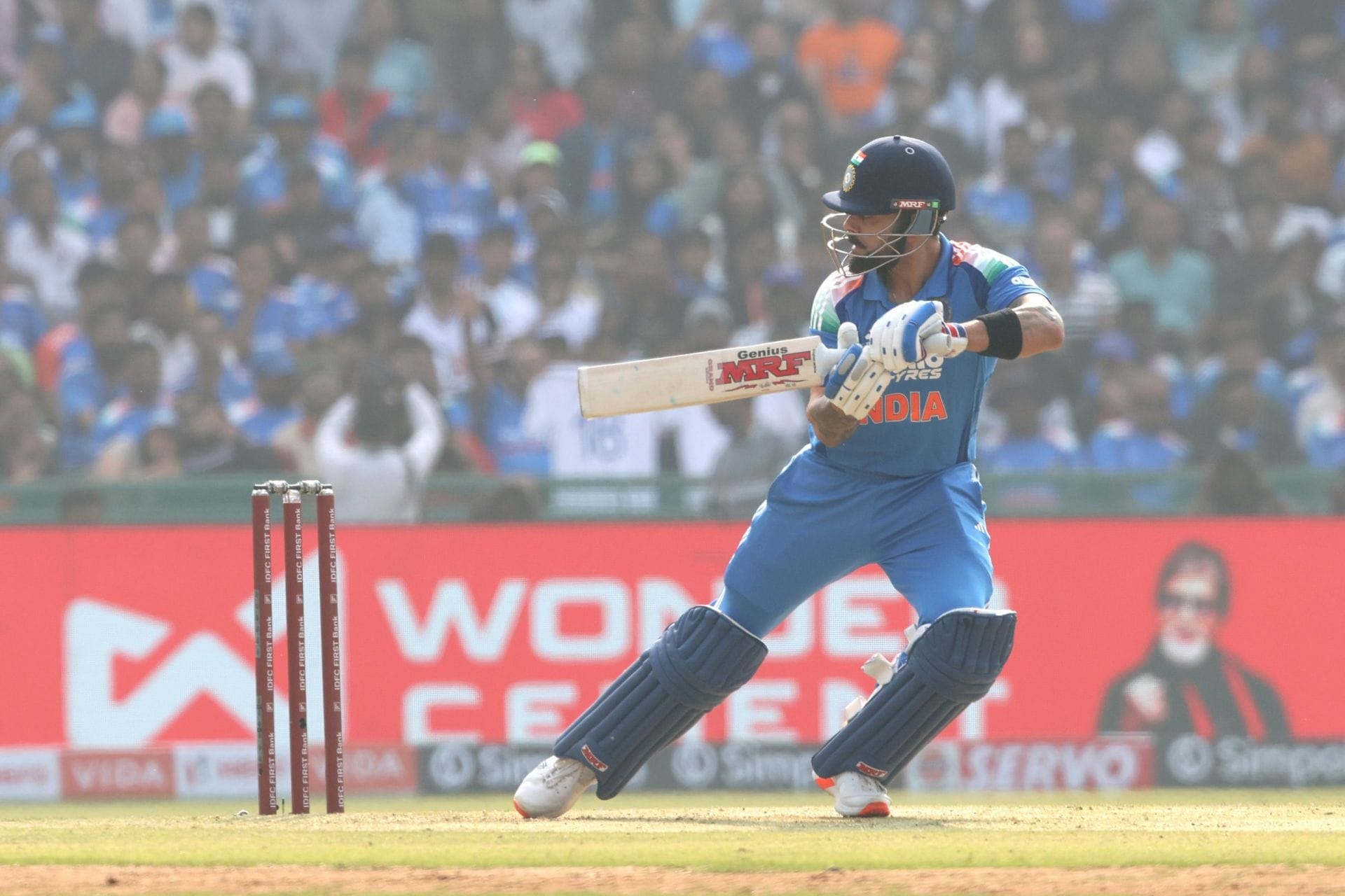 Virat Kohli scored centuries in the first two ODIs against South Africa. [P/C: BCCI/X]