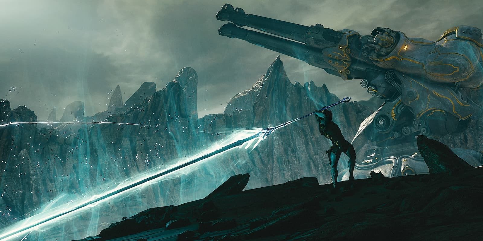 Je to dobrý nápad začít používat bezplatné Tauron Strikes v soubojích s bossy Perita Rebellion (Obrázek přes Digital Extremes)