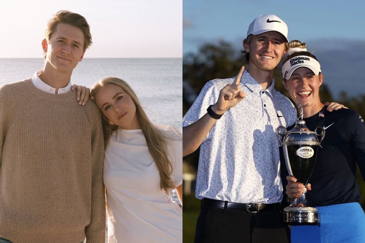 Sebastian Korda's sisters Jessica & Nelly Korda lovingly react to his and fiancée Ivana Nedved's dreamy engagement shoot
