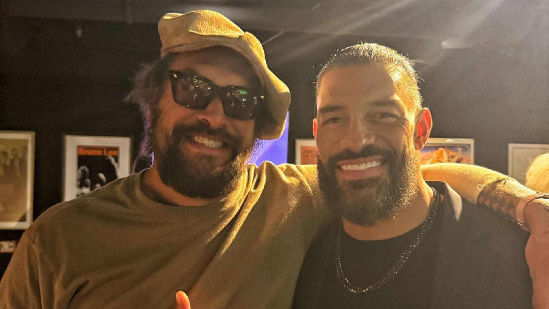 Jason Momoa and Roman Reigns [Image Credits: Roman Reigns