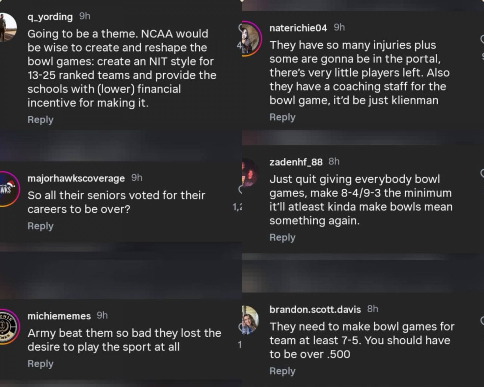 Reactions to Kansas State opting out of bowl games