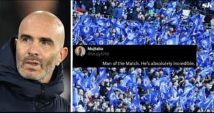 "He is out of this world", "Ngolo Kante in disguise" - Fans in awe of Chelsea star's showing as 10-man Blues hold Arsenal to draw