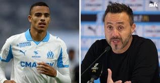 Marseille boss Roberto De Zerbi rates ex-Manchester United star Mason Greenwood’s performance as 'insufficient' in scathing remark after loss