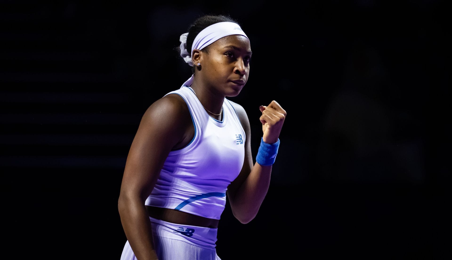 Gauff at the WTA Finals 2025 - Day 2 - Source: Getty