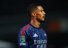 "R9 is back" - William Saliba sends message to Arsenal teammate as latter returns from long injury absence