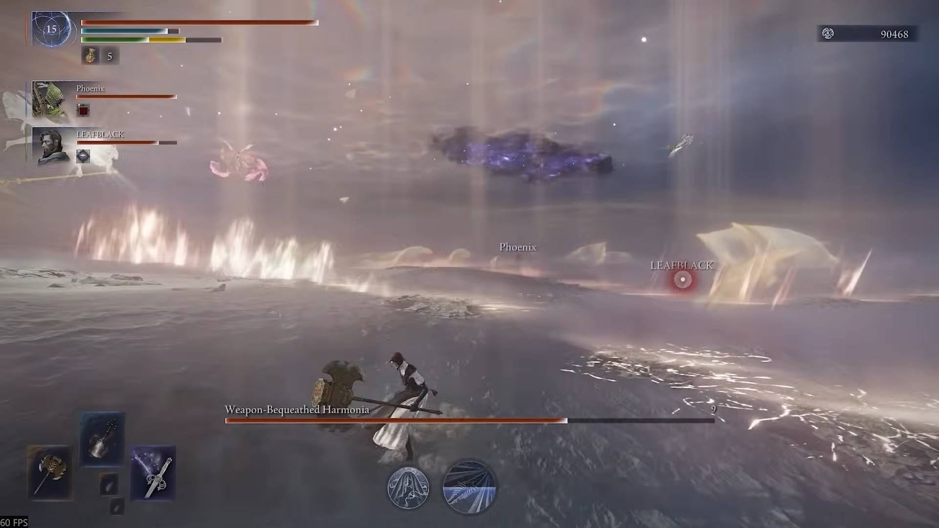Dodge the sweep attack from Balancers in Elden Ring Nightreign (Image via FromSoftware || YouTube/Neon Slice)
