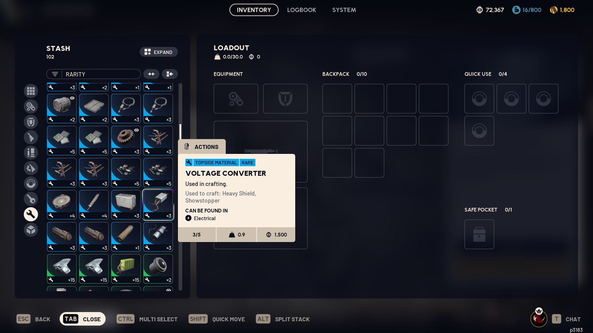 Voltage Generator item in Arc Raiders (Image via Embark Studios)