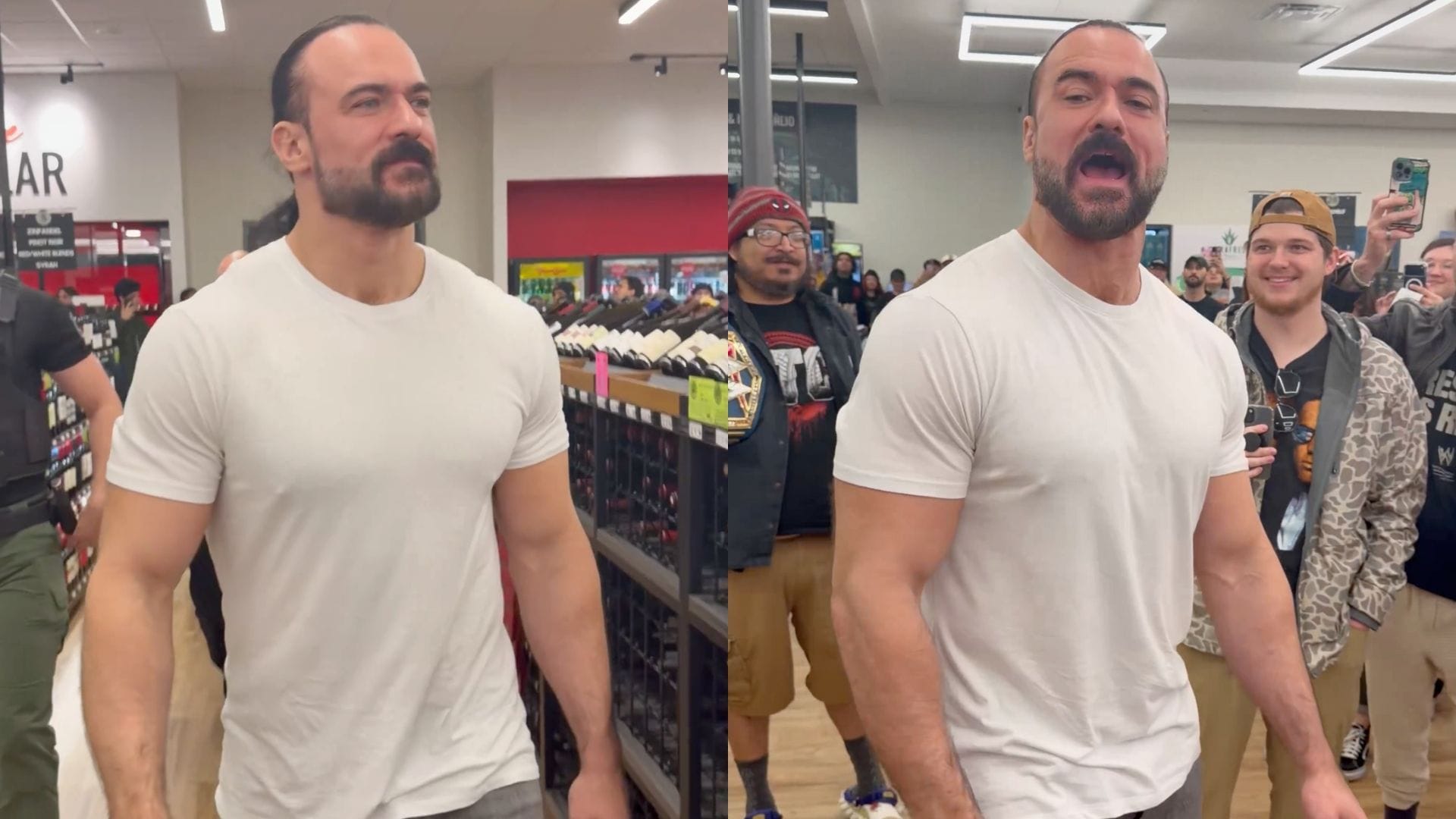 McIntyre made an announcement before SmackDown. [Image credit: Drew McIntyre on X]