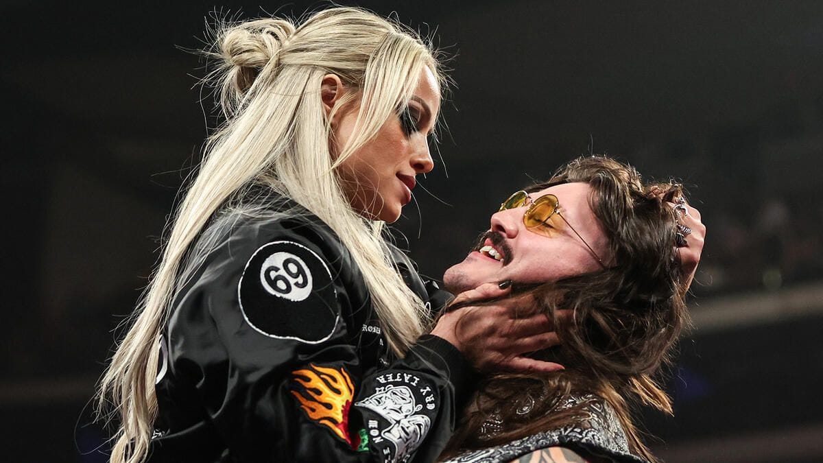 Liv Morgan and Dominik Mysterio on RAW. (Photo: WWE.com)