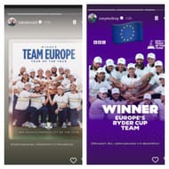 other European stars react to Ryder Cup team's SPOTY recognition/@luddeaberg