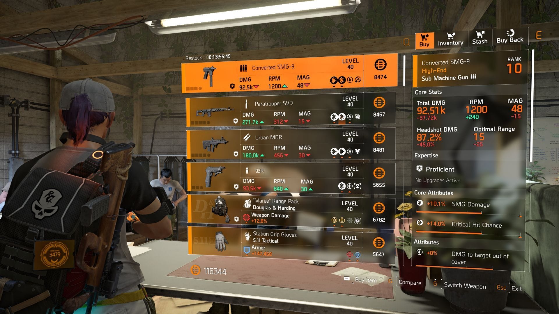 The Division 2 vendor at Haven Atrium (Image via SK Gaming || Ubisoft)