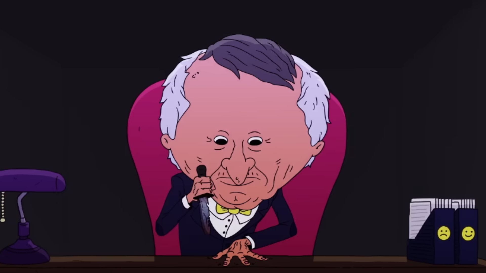 Why Mr. Boss fired Glep? 4 What happened in the final episode of Smiling Friends Season 3? (Image via YouTube/Adult Swim)