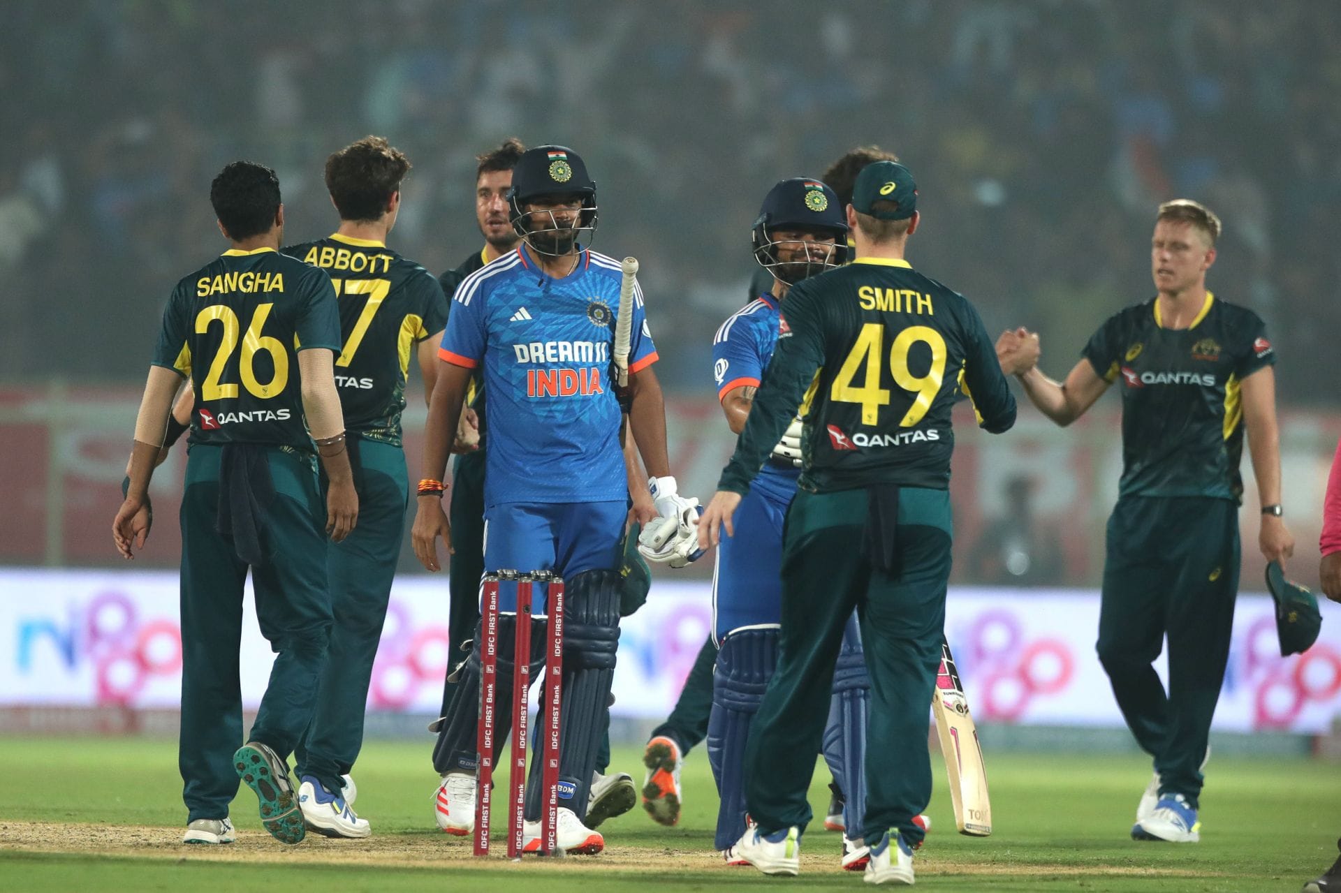 India v Australia - T20I Series: Game 1 - Source: Getty