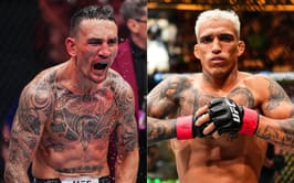 "This will be a war" - MMA X explodes as Max Holloway vs. Charles Oliveira BMF clash is officially announced