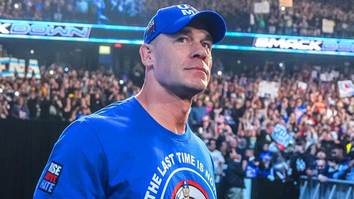 John Cena on SmackDown (Picture credits: WWE.com)