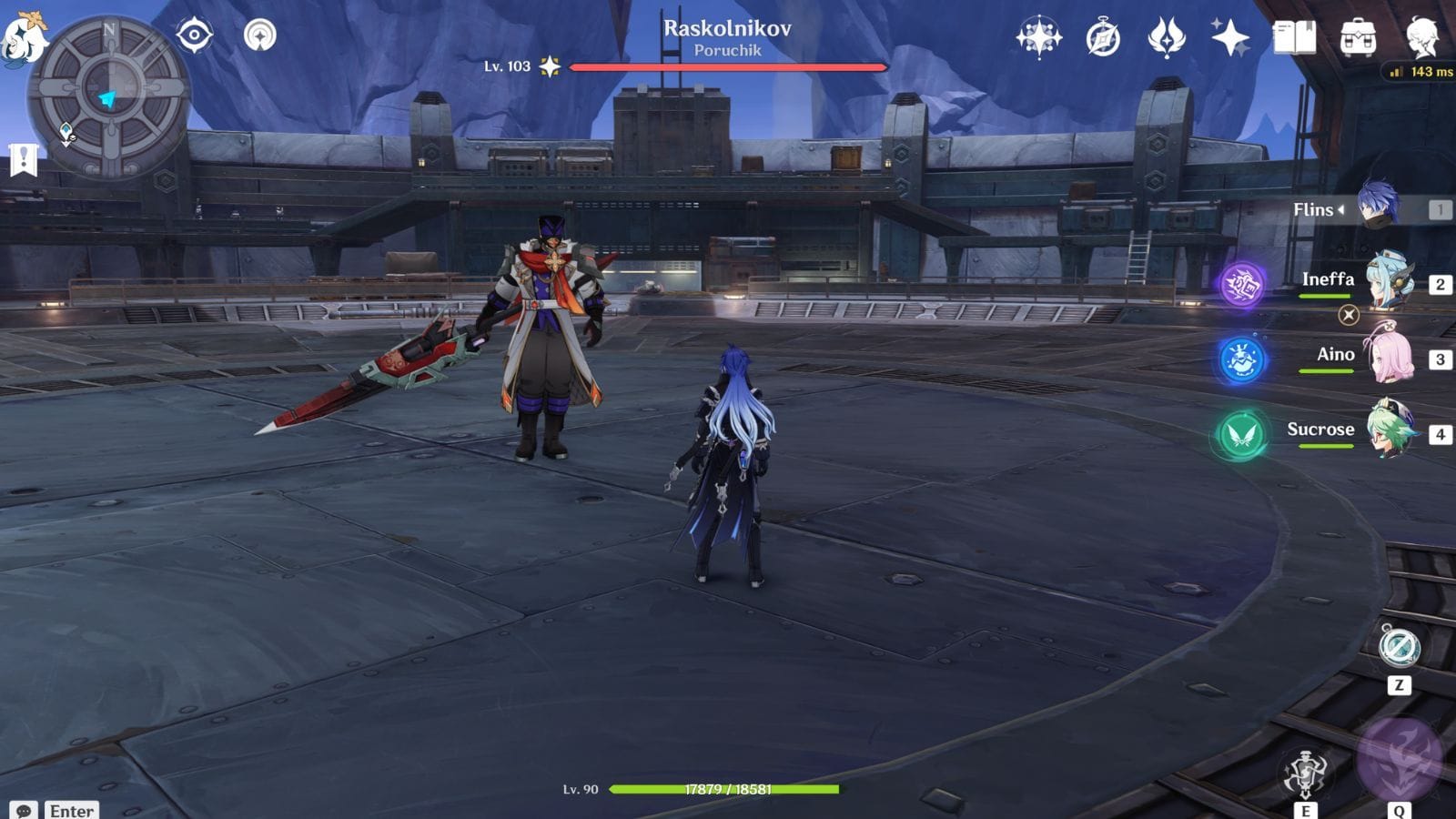 Raskolnikov Local Legend in Genshin Impact (Image via HoYoverse)