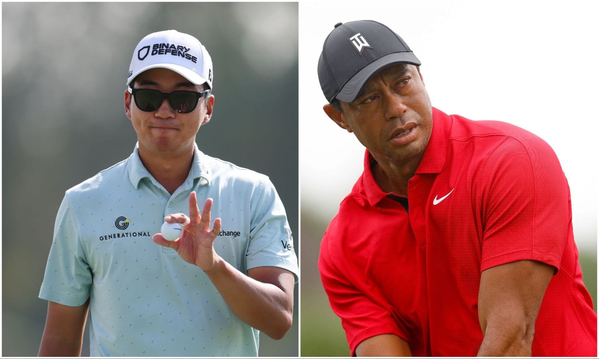Michael Kim follows up Tiger Woods