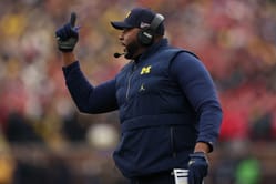 Sherrone Moore allegedly carried knife to apartment complex of alleged victim before police arrested ex-Michigan HC: 911 call