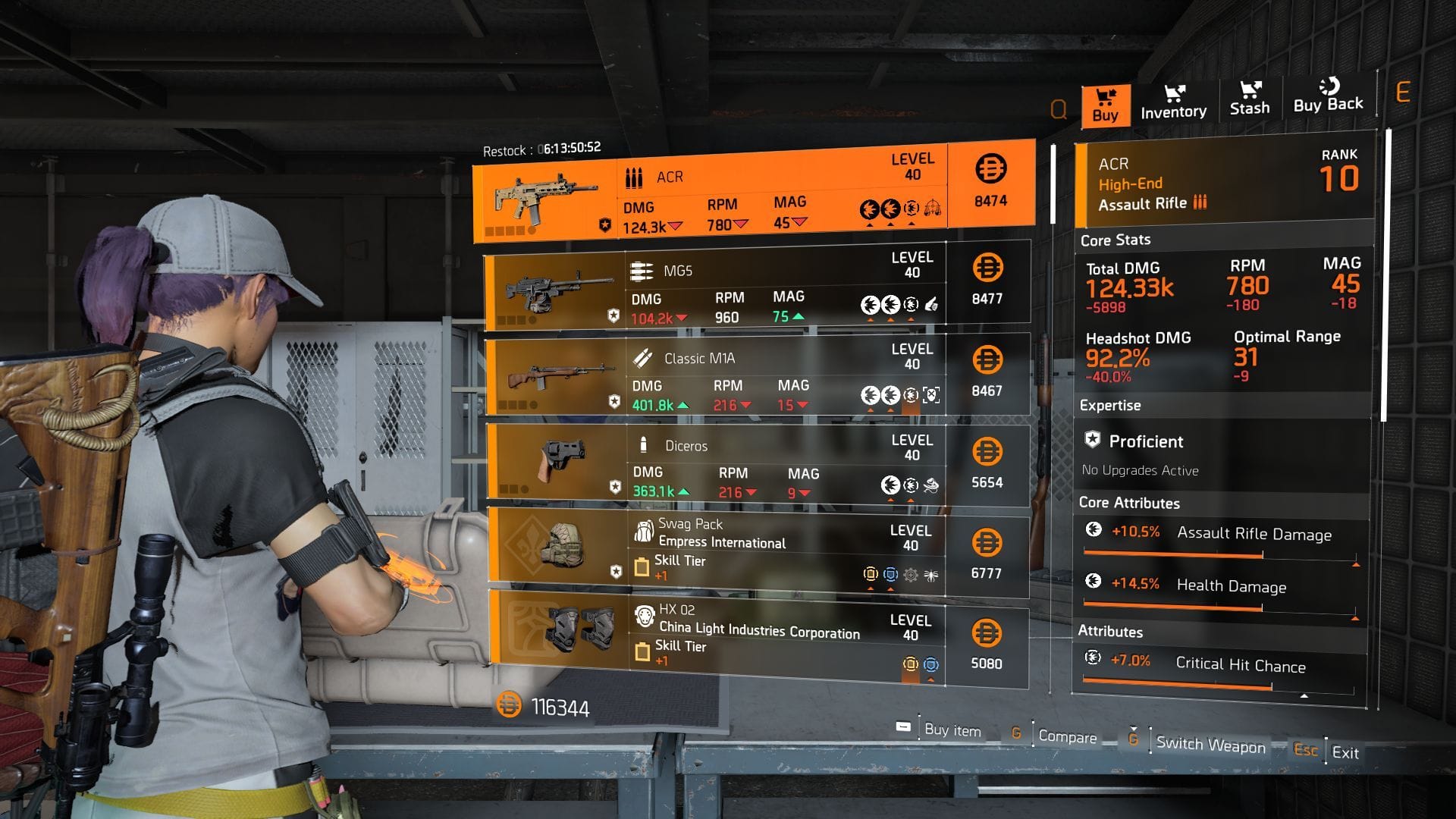 The Division 2 vendor in Brooklyn (Image via SK Gaming || Ubisoft)