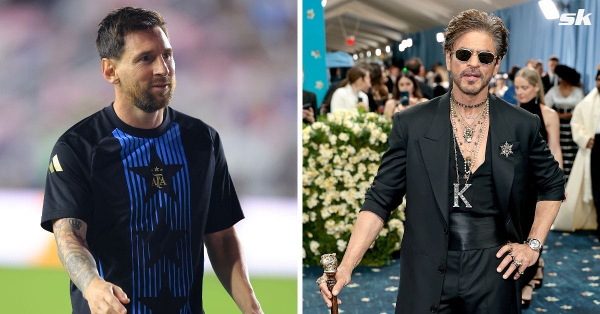 SRK waiting to meet Lionel Messi