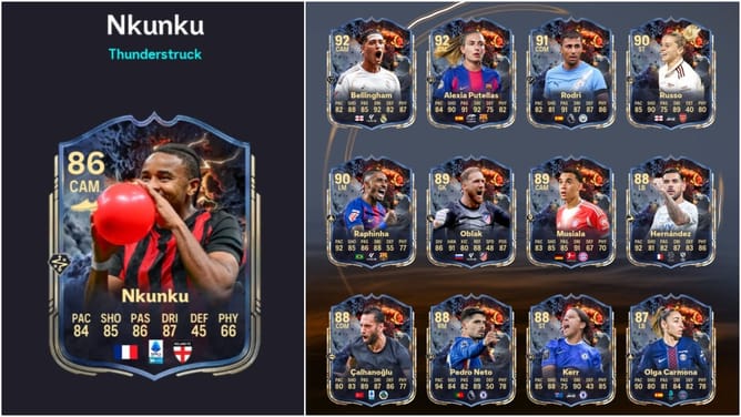 EA FC 26 Christopher Nkunku Thunderstruck SBC: All tasks and cheapest solutions