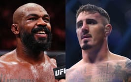 "Focus on yourself, bro" - Tom Aspinall reacts to Jon Jones trolling his eye-poke incident during Ciryl Gane fight at UFC 321