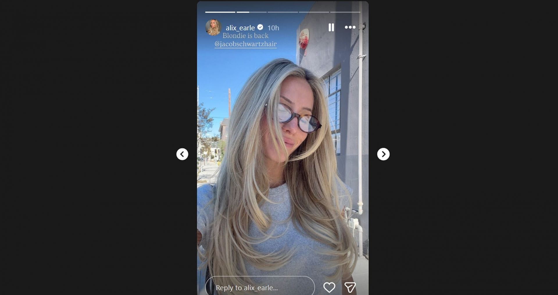 Braxton Berrios&rsquo; GF Alix Earle shows off new hairstyle in no-makeup selfie/@alix_earle