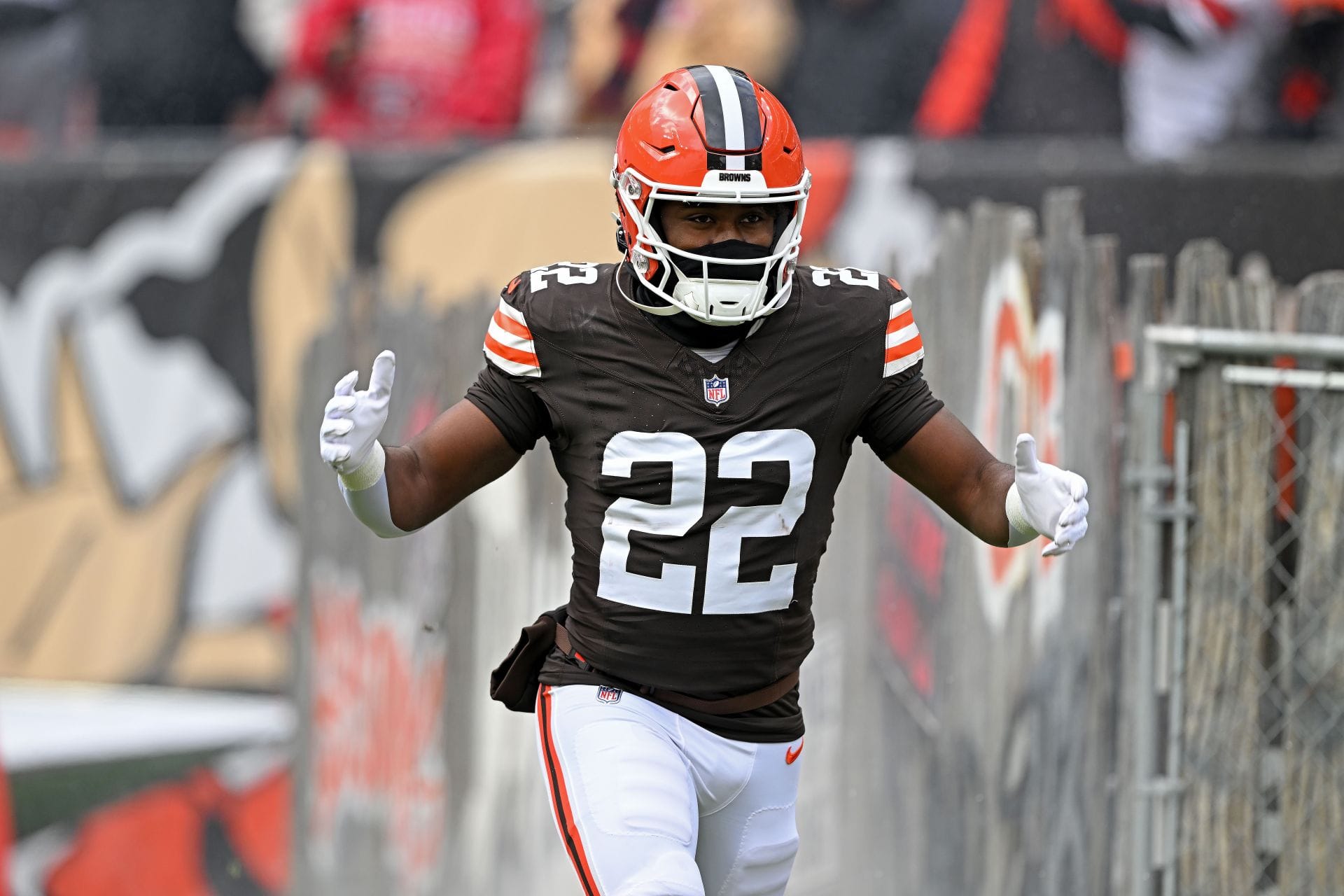 Dylan Sampton at San Francisco 49ers v Cleveland Browns - NFL 2025 - Source: Getty