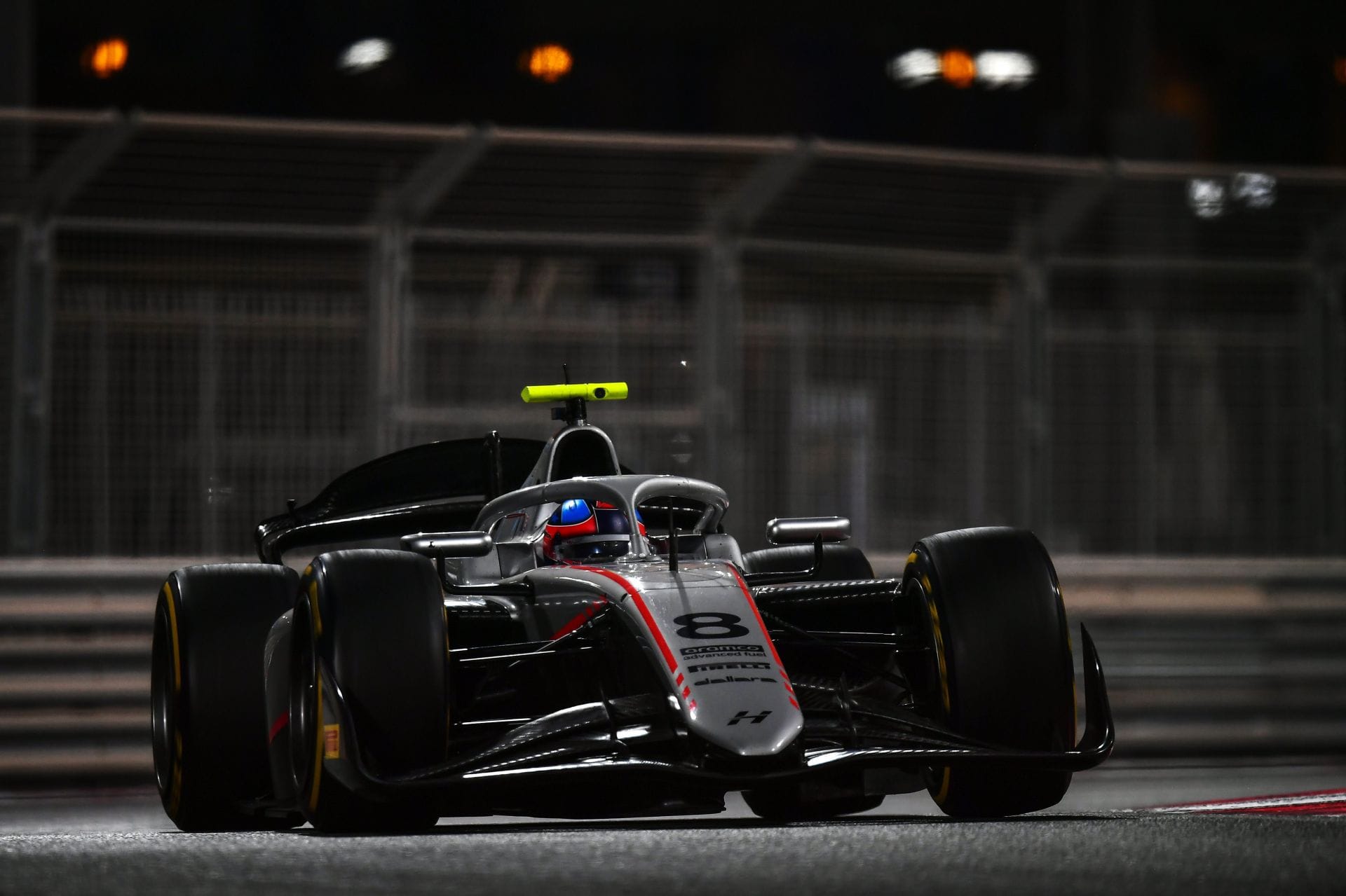 Colton Herta at the Formula 2 Testing in Abu Dhabi - Day 1 - Source: Getty