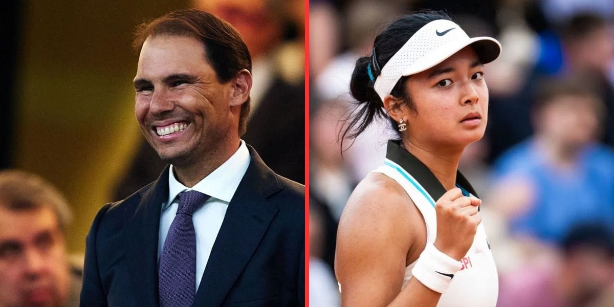 Rafael Nadal (left), Alexandra Eala (right), Sources: Getty