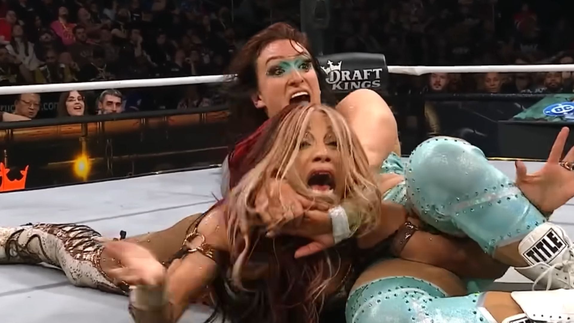 Still from Mercedes Mone vs Kris Statlander at AEW Full Gear [Source: All Elite Wrestling on YouTube]