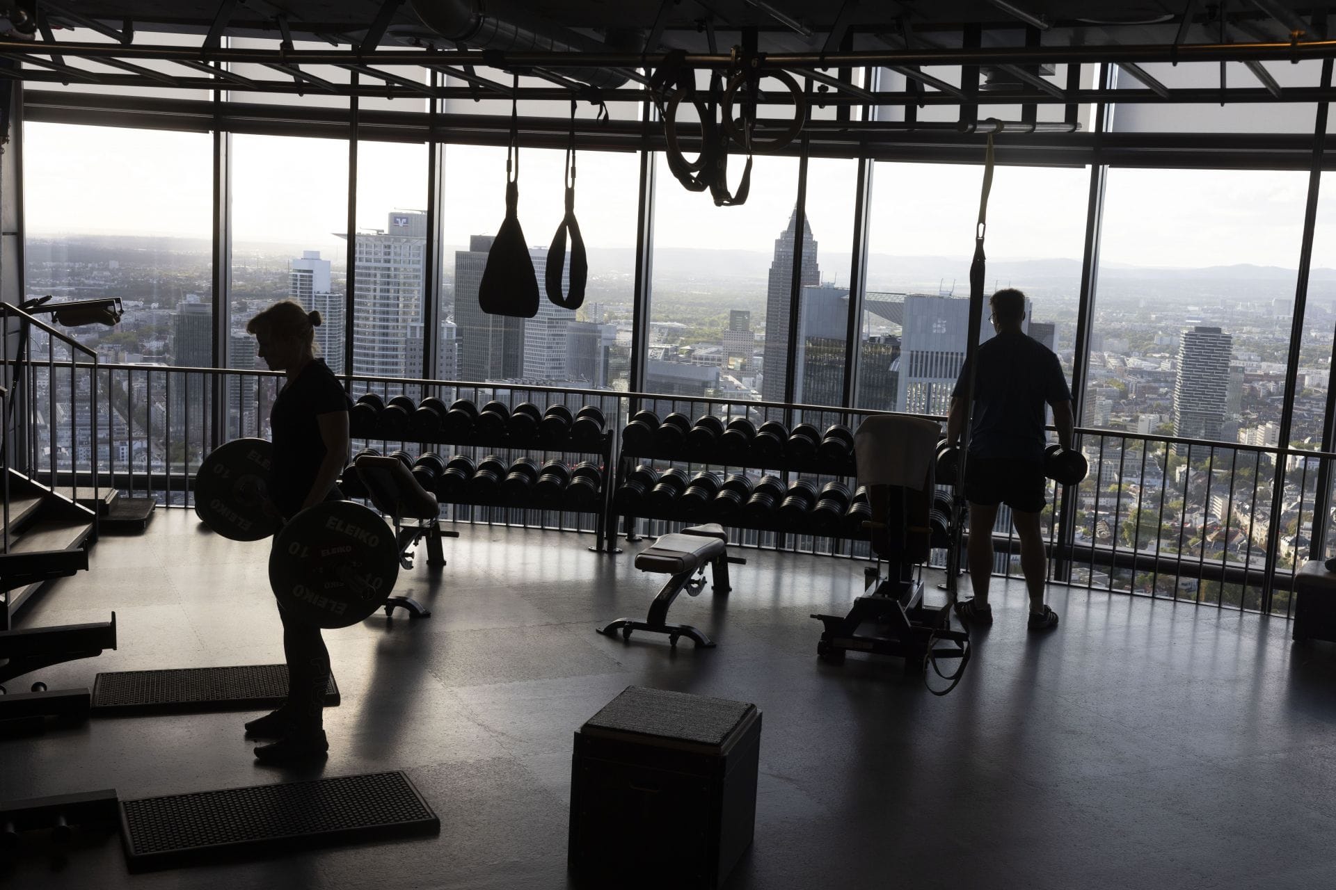 Fitness studio at a height of 200 meters - Source: Getty