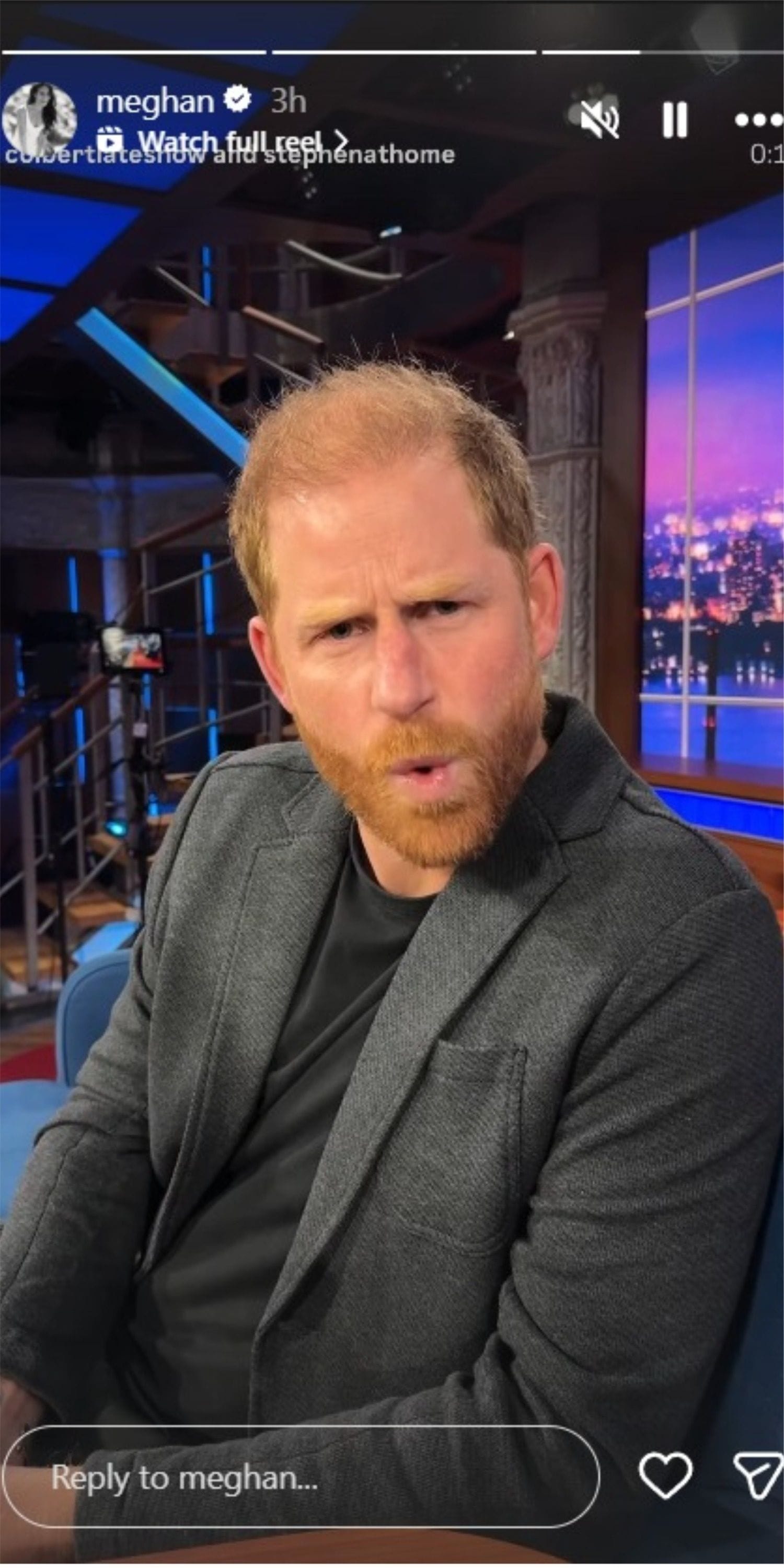 Meghan Markle's Instagram story, (Photo via Instagram/@meghan) 