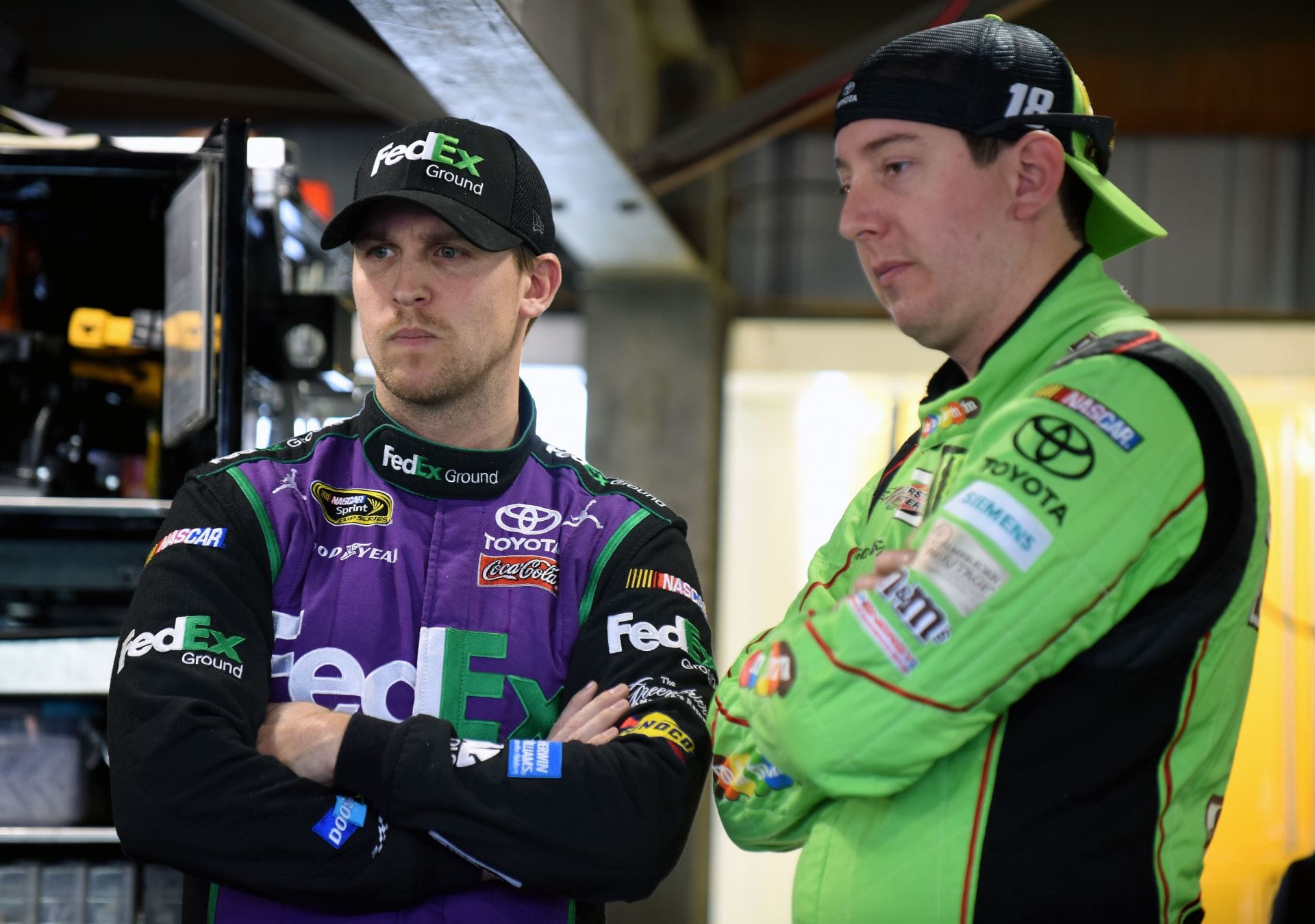 “Tough couple weeks on the NASCAR community”: Kyle Busch mourns as Denny Hamlin’s father succumb to tragic house fire