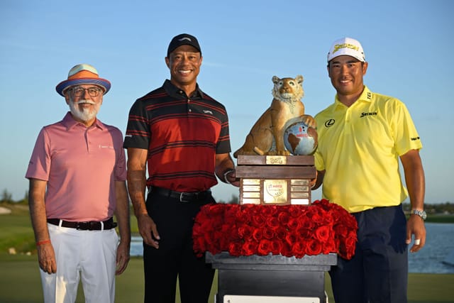 Hideki Matsuyama wins the Hero World Challenge 2025 - Source: Getty