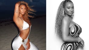 Kayla Nicole drops 'lil heat' posing in leopard-print swimsuit with LA temperatures soaring to 58°F