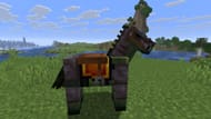 The Minecraft 1.21.130 Mounts of Mayhem update finally brings Netherite horse armor (Image via Sportskeeda Gaming || Mojang Studios)