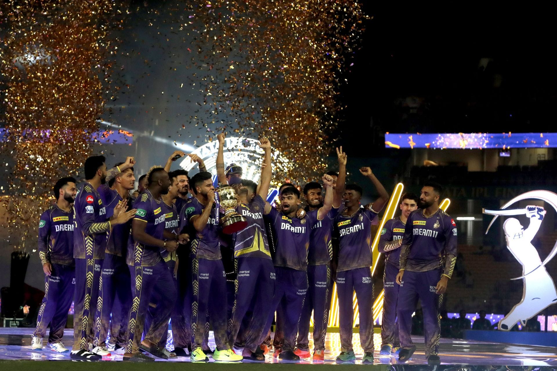 KKR won their third IPL trophy in 2024