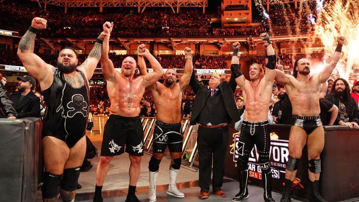 Team Vision at Survivor Series: WarGames. [Image Credit: Logan Paul