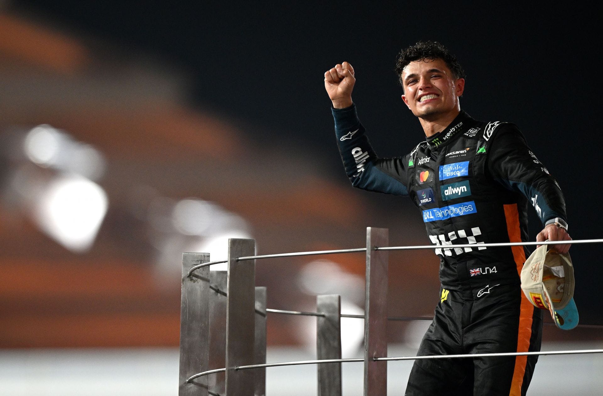 McLaren&#039;s Lando Norris won the 2025 world drivers&#039; championship after scoring a P3 finish at the F1 Grand Prix of Abu Dhabi - Source: Getty