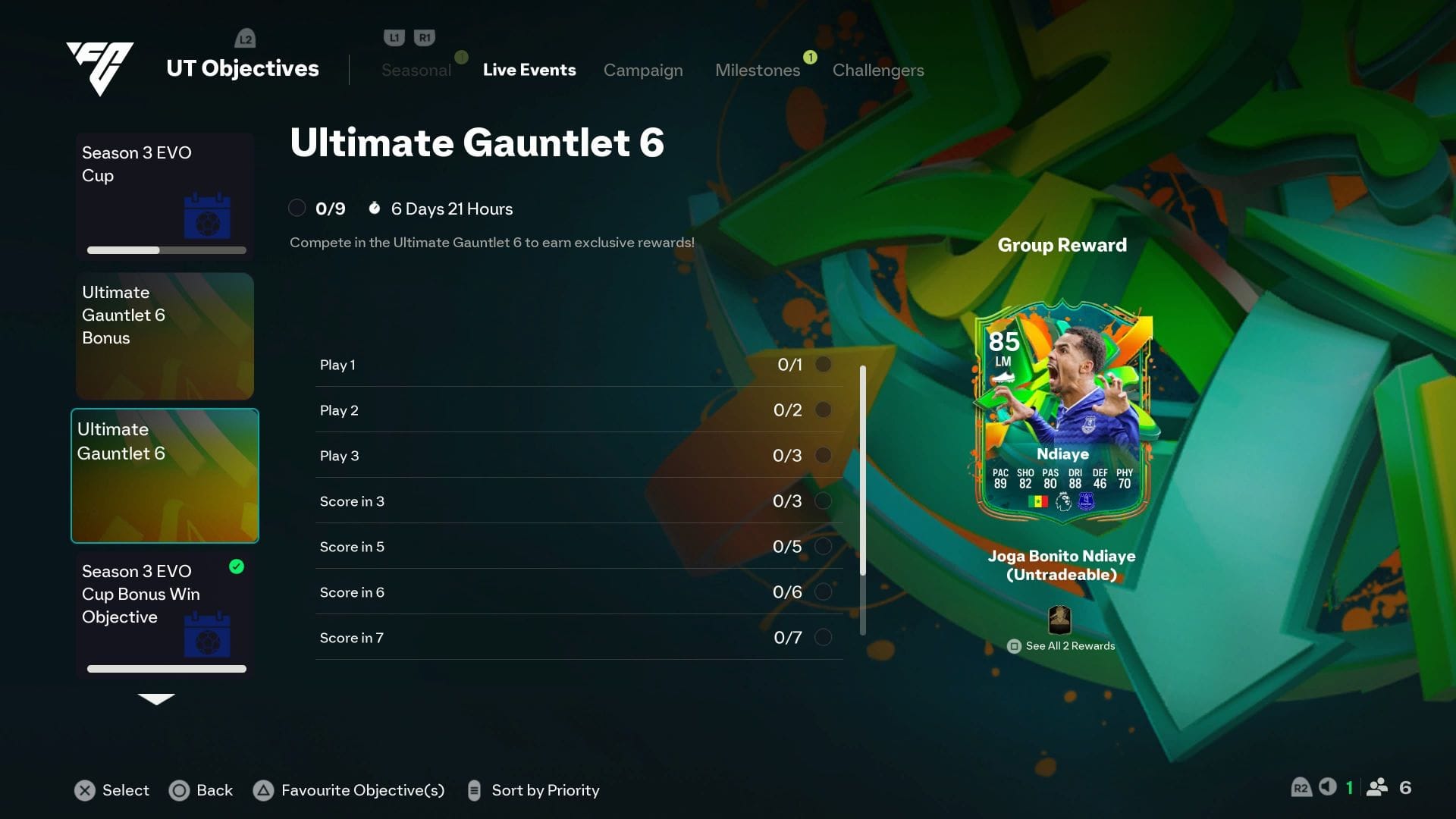 The objective (Image via EA Sports)