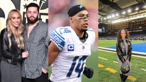 Baker Mayfield's wife Emily drops 2-word reaction as Amon-Ra St. Brown's GF Brooklyn doesn't mince words on WAG label