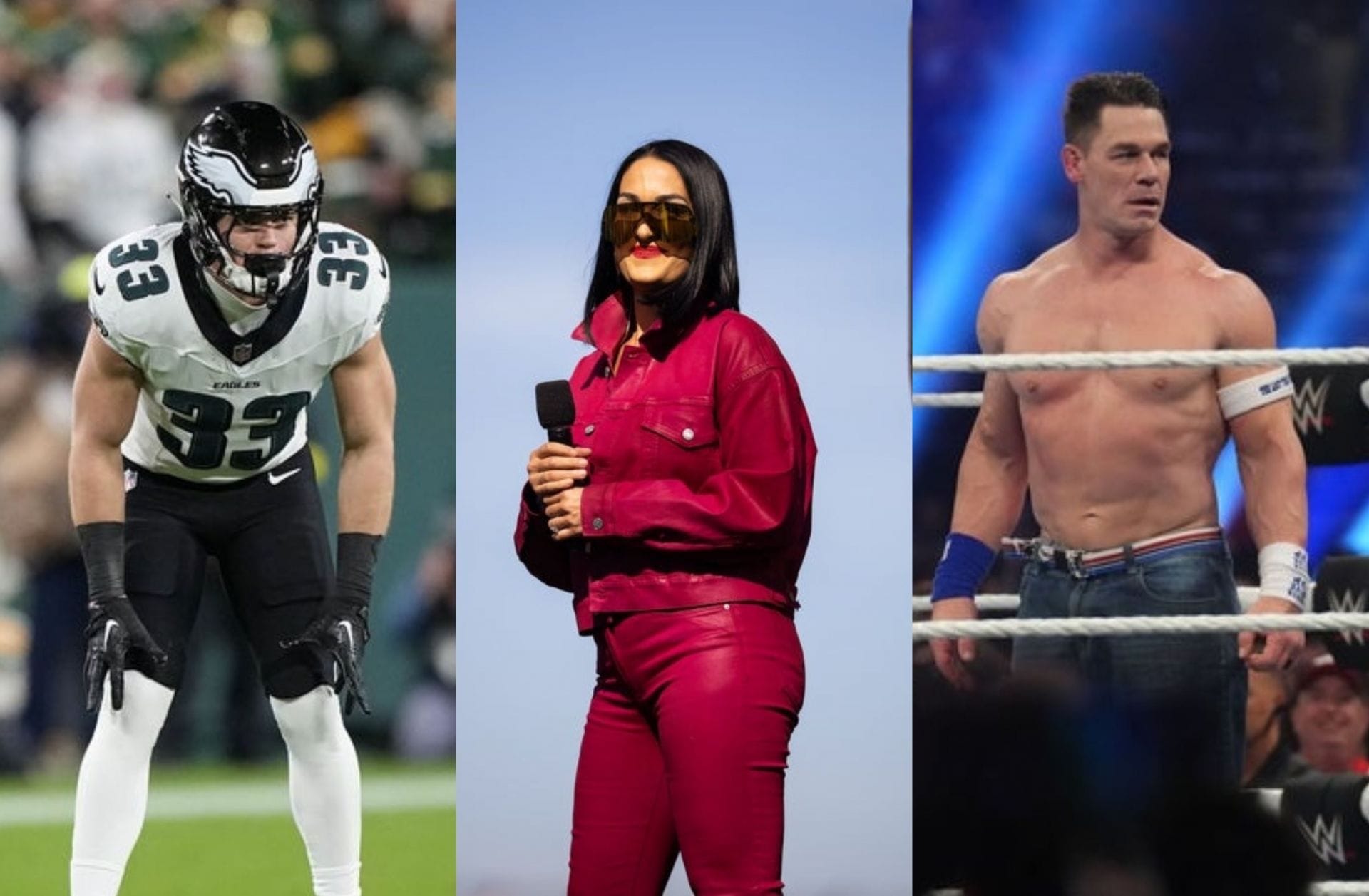 WATCH: Cooper DeJean hits John Cena