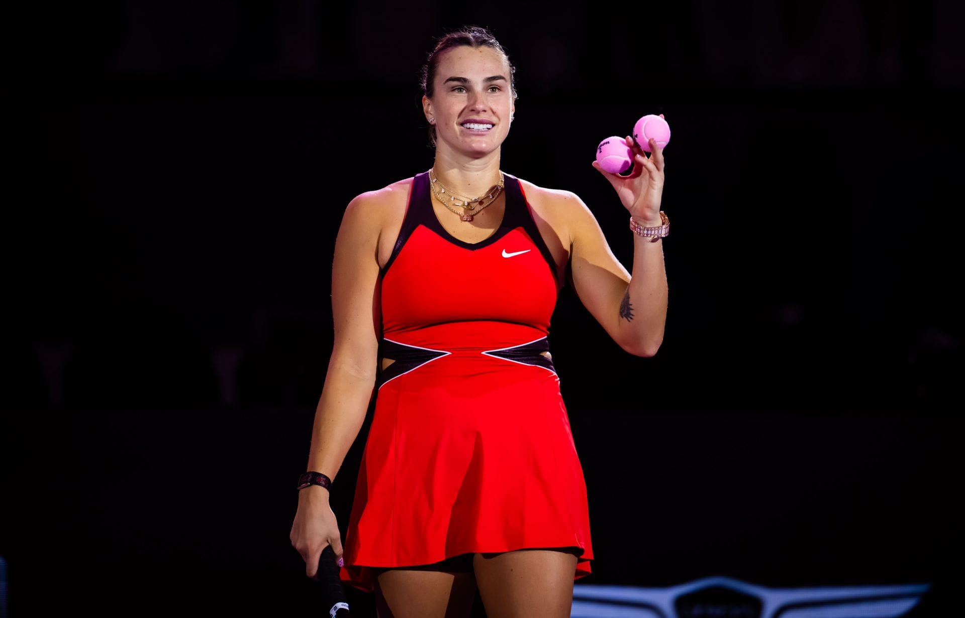 Aryna Sabalenka at the WTA Finals 2025. (Photo: Getty)