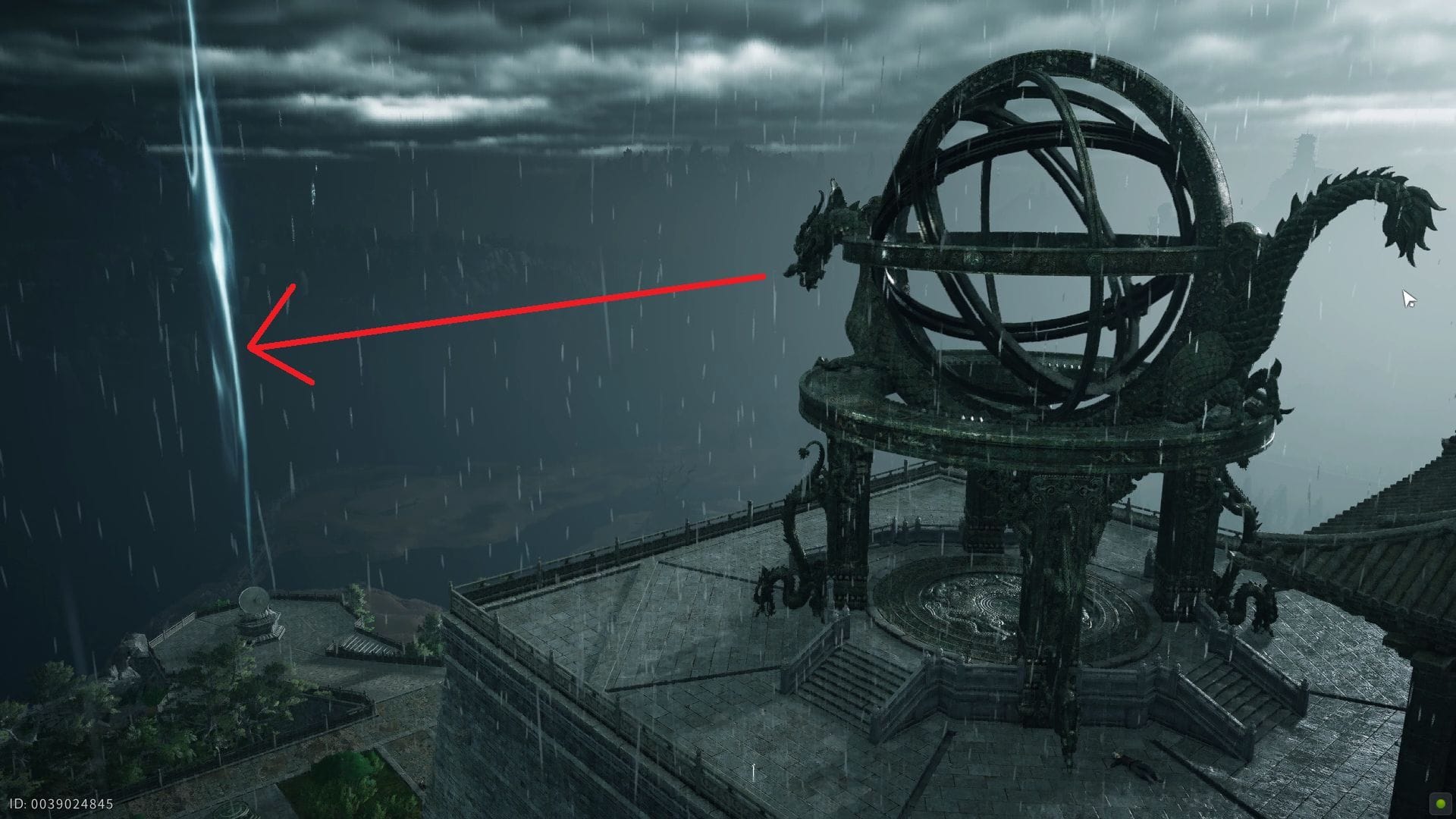 Faites pivoter la statue du Dragon Azure (Image via NetEase)